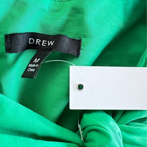 DREW Green Kelly Midi Dress size Medium New with Tags - Picture 9 of 15